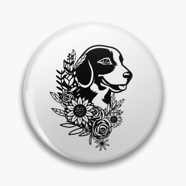 Item preview, bealge floral dog:Dog Owner Gift, Bealge Lovers Gift,  designed and sold by charaf19.