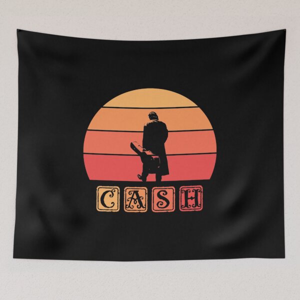 Item preview, Johnny Cash Retro Art designed and sold by JohnnyVarga.