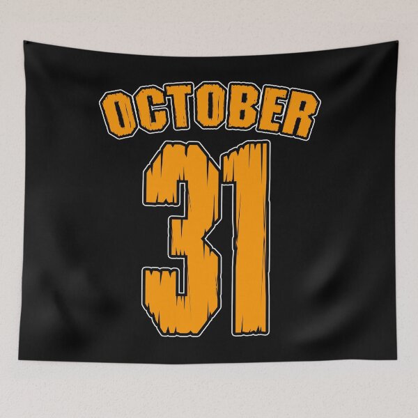 Item preview, Halloween October 31 Team Player Distressed Varsity Sports designed and sold by GrandeDuc.