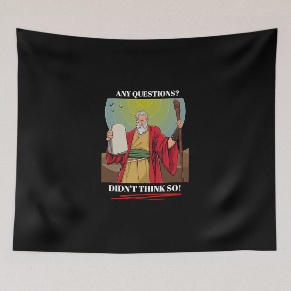 Item preview, Moses - Any Questions  designed and sold by anamartineze.