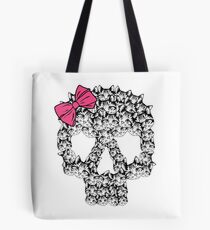 Bolsa de tela calavera de azúcar gatito