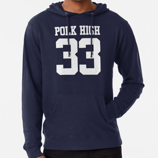 Polk High Football Jersey 33 Bundy No Maam - Front & Back Pullover Hoodie