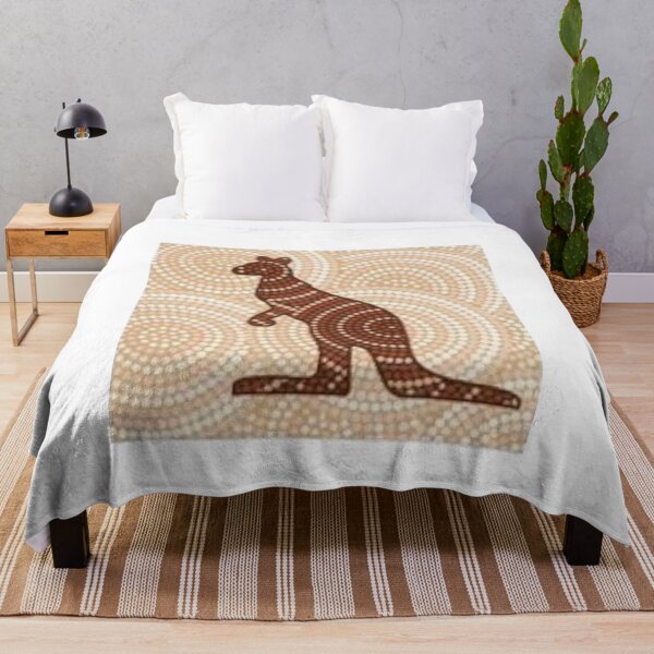 Item preview, australian aboriginal kangaroo desisn designed and sold by Anup786.
