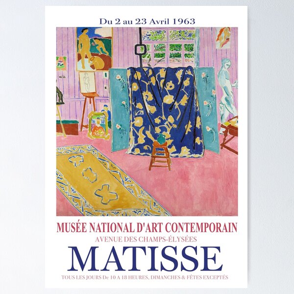 Item preview, Henri Matisse - The Pink Studio - Exhibition art  designed and sold by Digital  Cloud.