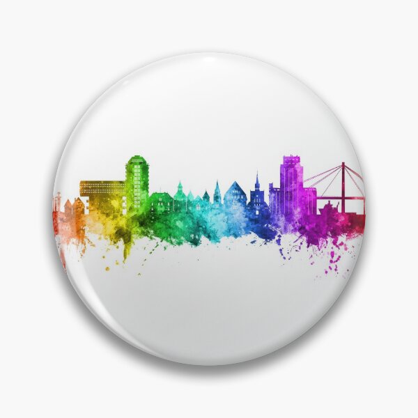 Item preview, Stavanger Norway Skyline designed and sold by ArtPrints.