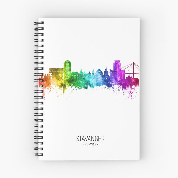 Item preview, Stavanger Norway Skyline designed and sold by ArtPrints.