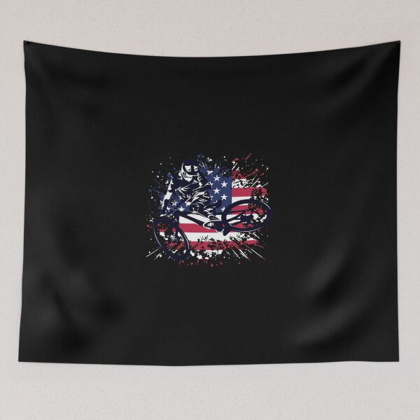 Item preview, Mountain bike USA Flag adventure  designed and sold by anamartineze.