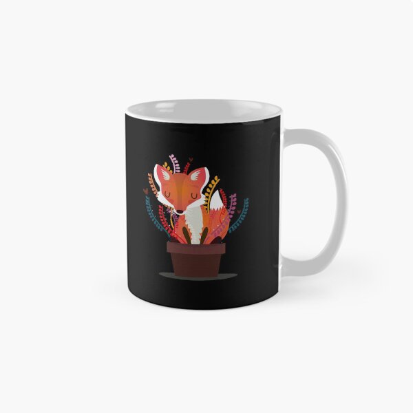 Item preview, Fox in the pot  designed and sold by vidyaclary.