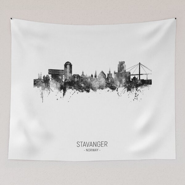 Item preview, Stavanger Norway Skyline designed and sold by ArtPrints.
