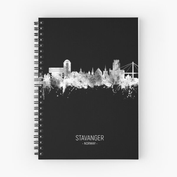 Item preview, Stavanger Norway Skyline designed and sold by ArtPrints.