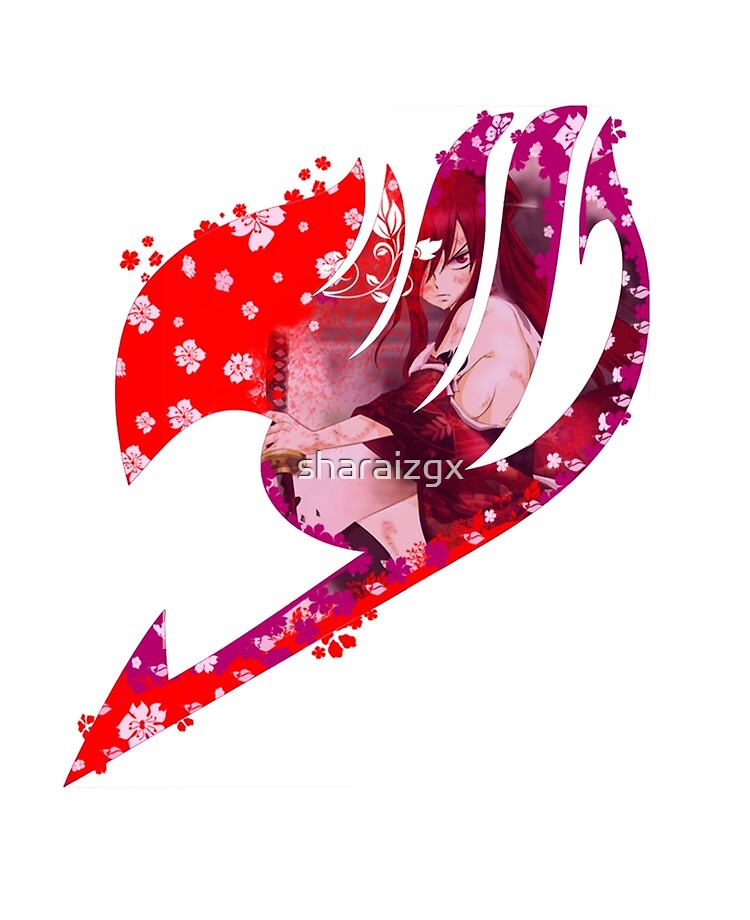 Fairy Tail Logo Erza Scarlet Ipad Case Skin By Sharaizgx Redbubble