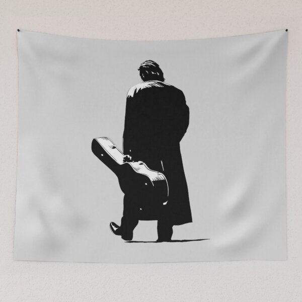 Artikelvorschau, Johnny Cash Silhouette FanArt entworfen und verkauft von JohnnyVarga.