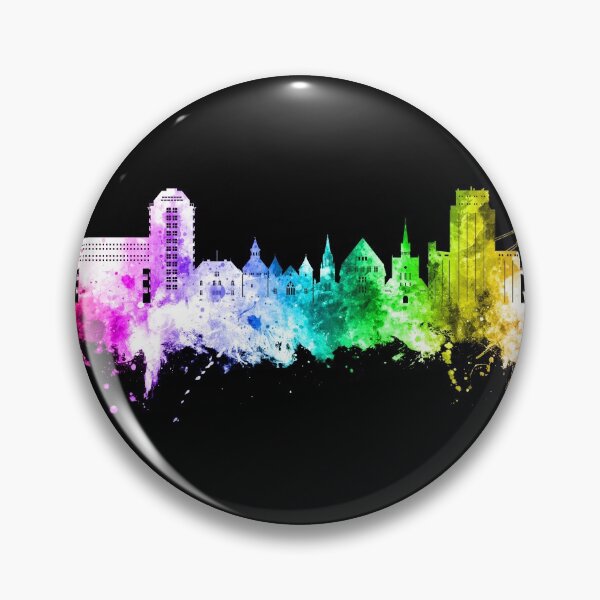 Item preview, Stavanger Norway Skyline designed and sold by ArtPrints.