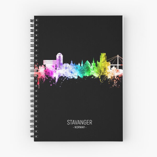 Item preview, Stavanger Norway Skyline designed and sold by ArtPrints.