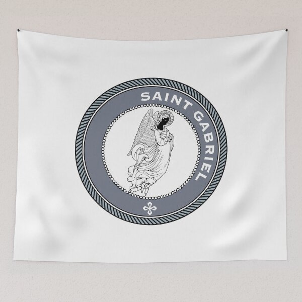 Item preview, ST GABRIEL MEDALLION  designed and sold by CatholicSaints.