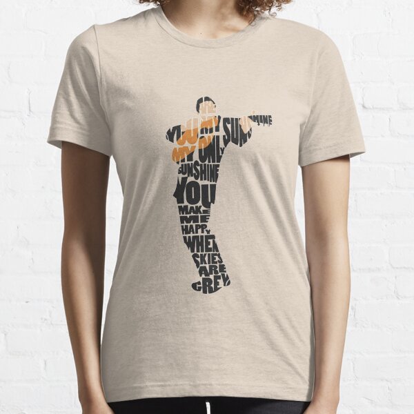 Johnny Cash Typografie-Kunst Essential T-Shirt
