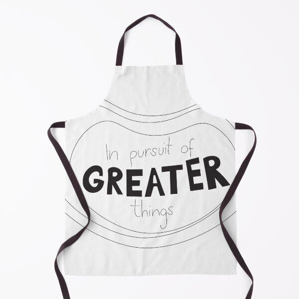 Item preview, Greater Things Black Outline Text Art designed and sold by lineartdesigns.