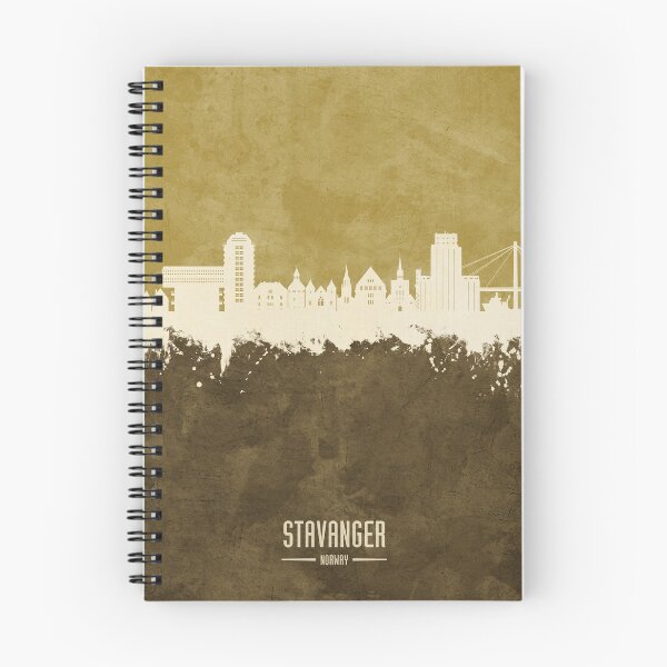 Item preview, Stavanger Norway Skyline designed and sold by ArtPrints.