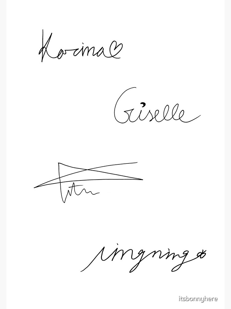 aespa signatures 