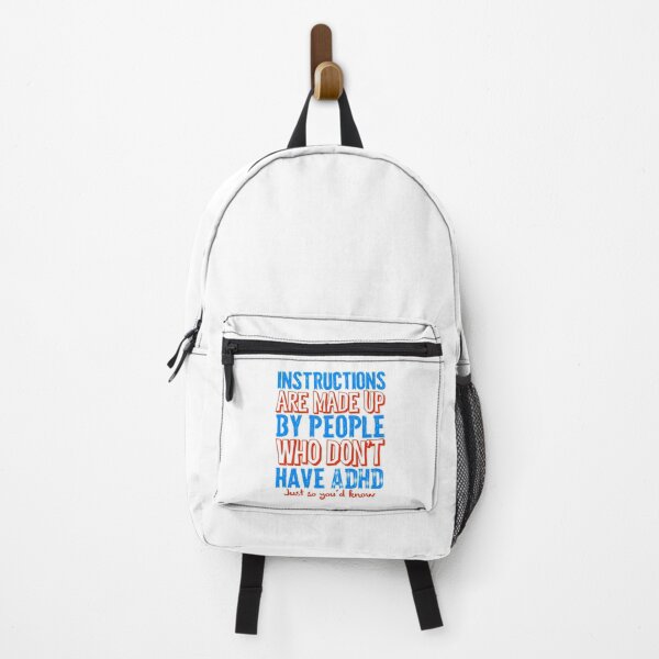 Item preview, Instructions Are Made Up by People Who Don’t Have ADHD, Attention Deficit Hyperactive Disorder designed and sold by MJDezigns.