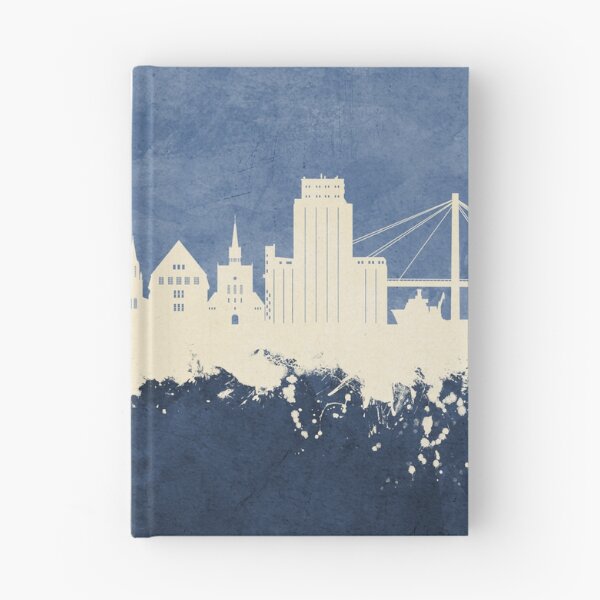 Item preview, Stavanger Norway Skyline designed and sold by ArtPrints.