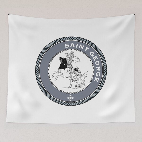 Item preview,  ST GEORGE MEDALLION designed and sold by CatholicSaints.