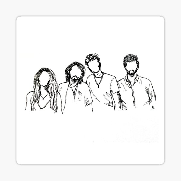 WA BLACK & WHITE Sticker