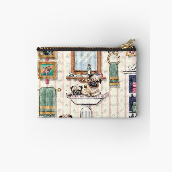 Item preview, Adorables pugs tomando un baño designed and sold by Clitus.