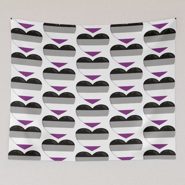 Item preview, Asexual heart designed and sold by The crow's nest.