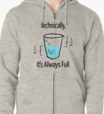 Science is Optimistic Zipped Hoodie