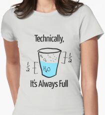 Die Wissenschaft ist optimistisch Tailliertes T-Shirt