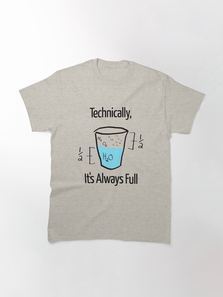 Thumbnail 3 of 7, Classic T-Shirt, Science is Optimistic designed and sold by raizepeace.