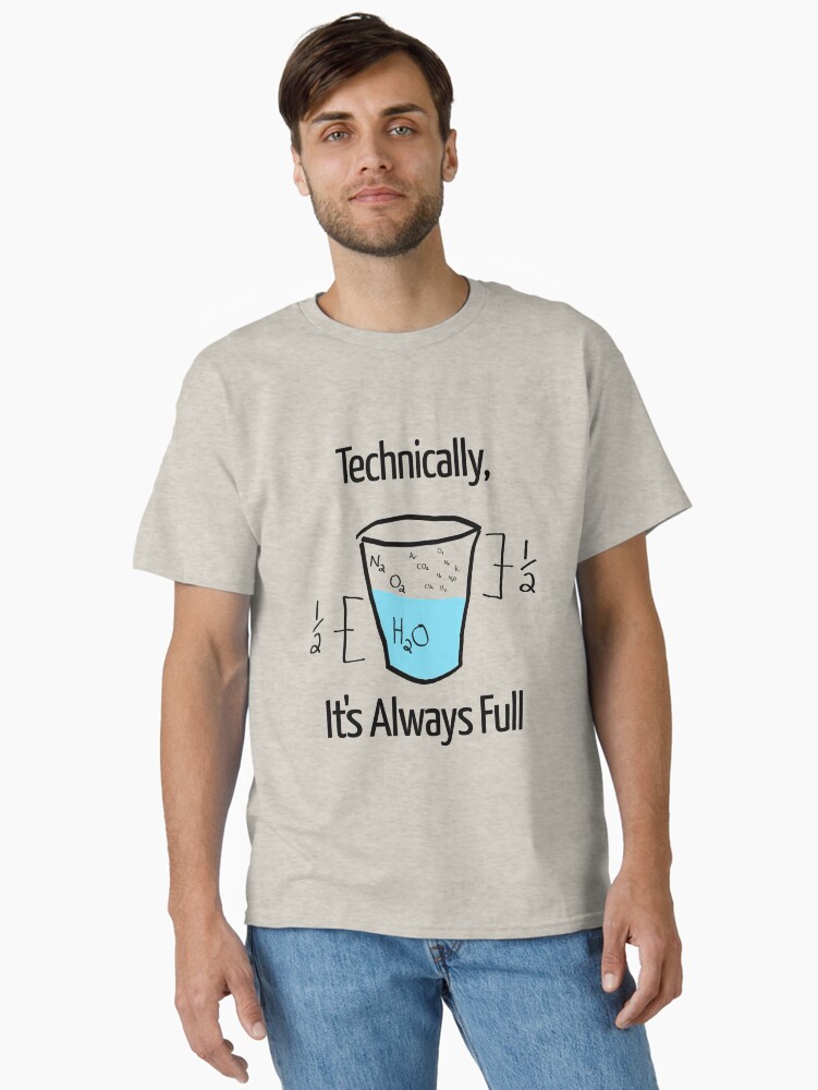 Thumbnail 2 of 7, Classic T-Shirt, Science is Optimistic designed and sold by raizepeace.