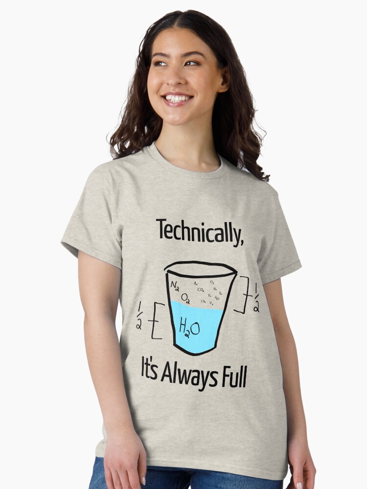 Thumbnail 1 of 7, Classic T-Shirt, Science is Optimistic designed and sold by raizepeace.
