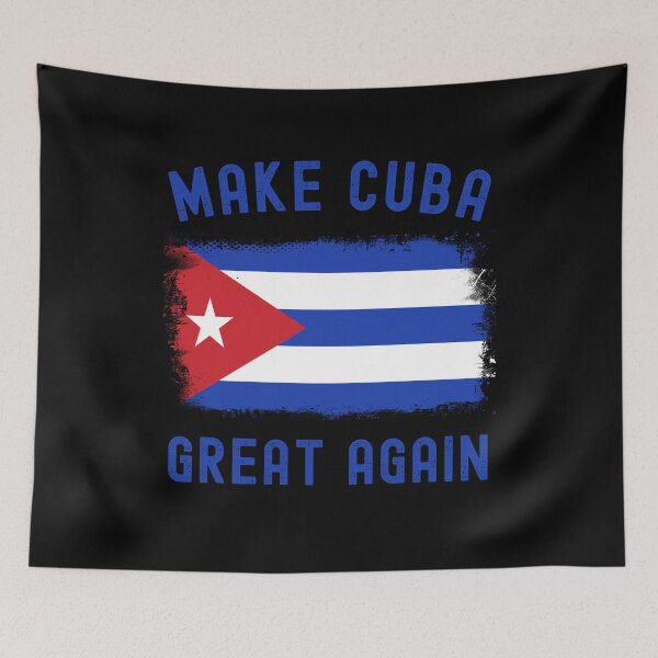 Item preview, Make Cuba Great Again Cuban Freedom Flag  designed and sold by ExpressWayFour.