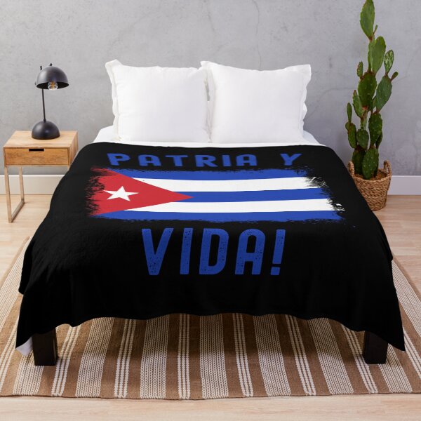 Item preview, Patria y Vida! Cuban Freedom Flag  designed and sold by ExpressWayFour.