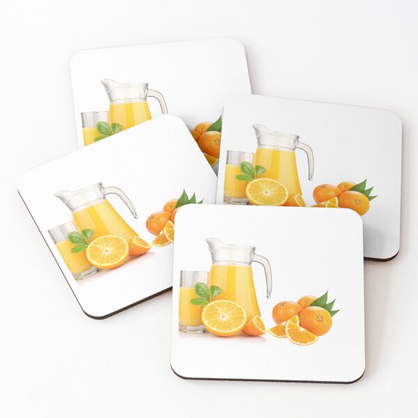 Item preview, Orange Fruits with juice jar and glass designed and sold by VIVEK KUMAR RAI.