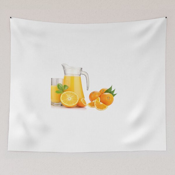 Item preview, Orange Fruits with juice jar and glass designed and sold by VIVEK KUMAR RAI.