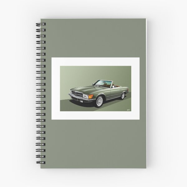 Item preview, MB R107 380SL Illustration designed and sold by RJWautographics.