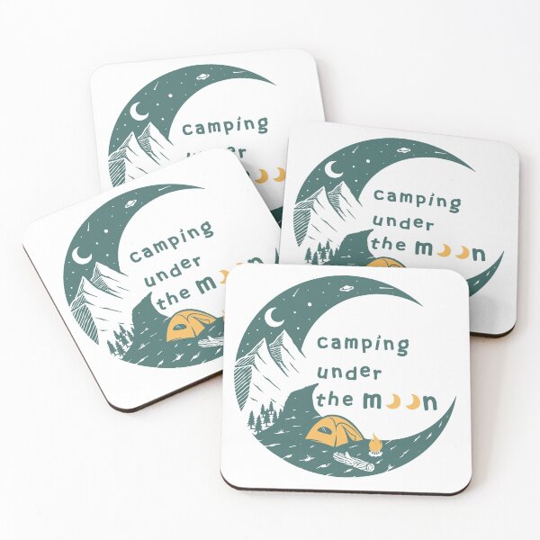 Item preview,  camping under the moon designed and sold by Queengood.