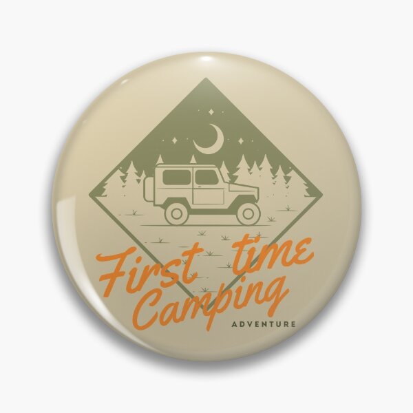 Item preview, First Time Camping designed and sold by JooArtPrints  ★★★★★.