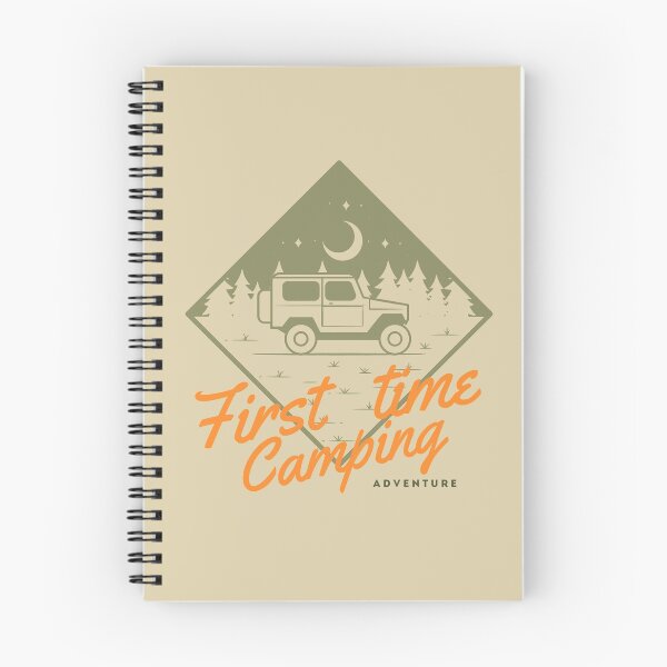 Item preview, First Time Camping designed and sold by JooArtPrints  ★★★★★.