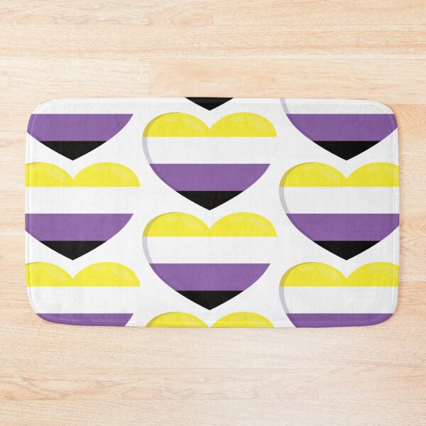 Item preview, Nonbinary heart designed and sold by The crow's nest.