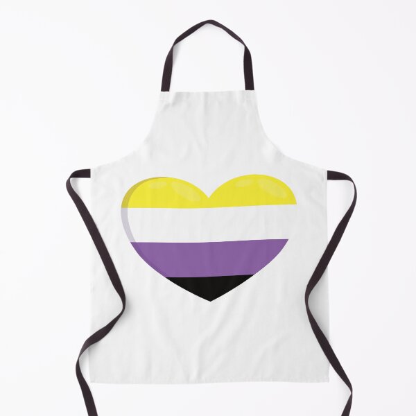 Item preview, Nonbinary heart designed and sold by The crow's nest.