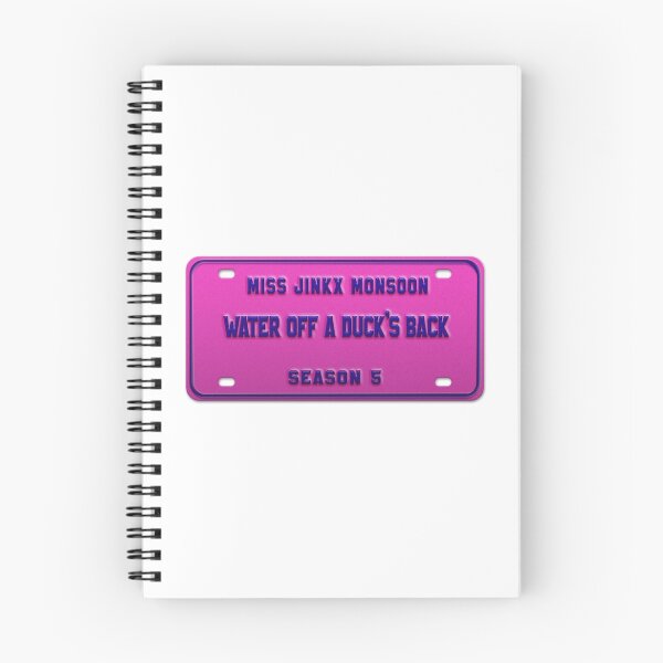 Item preview, Water off a duck's back - Jinkx Monsoon License Plate designed and sold by nationalpride.