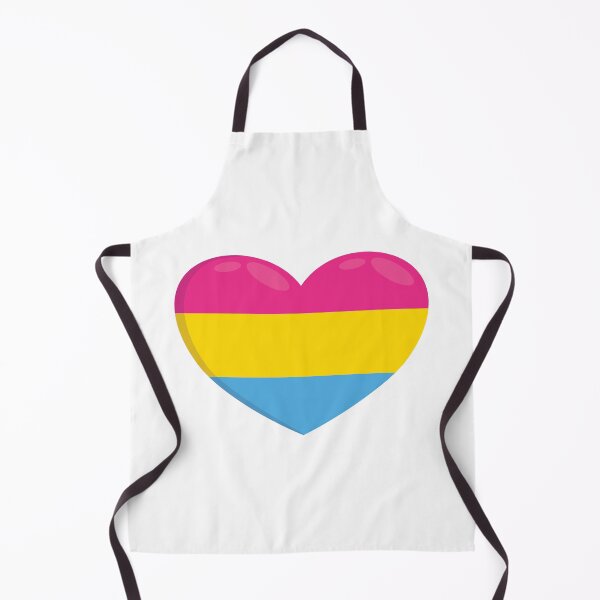 Item preview, Pansexual heart designed and sold by The crow's nest.