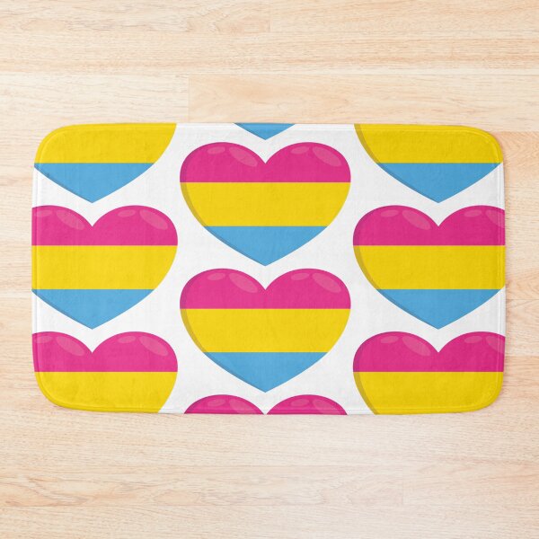 Item preview, Pansexual heart designed and sold by The crow's nest.