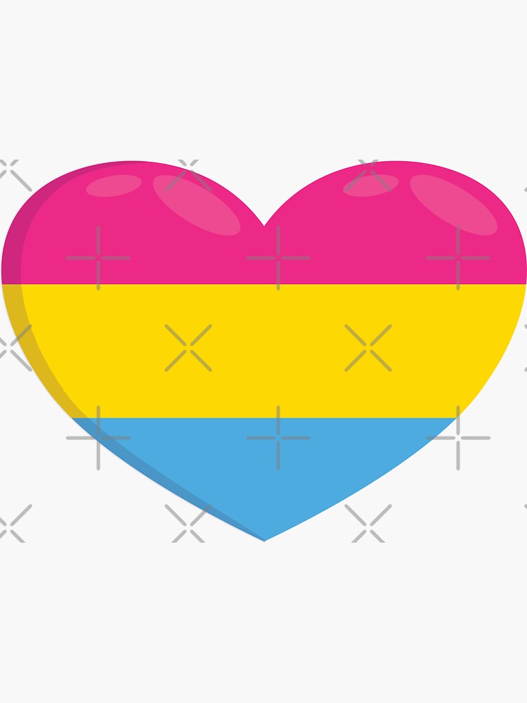 Pansexual Heart Sticker For Sale By Silvia Crow Redbubble 3081