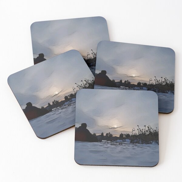 Item preview, Winter evening on the lake designed and sold by Babadukas.
