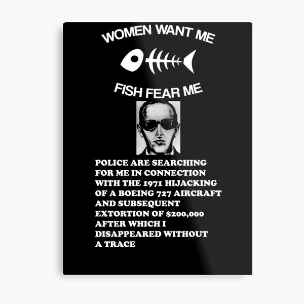 Women Want Me, Fish Fear Me Metal Print